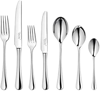 Robert Welch Radford Flatware Set, 56 Piece, Stainless Steel