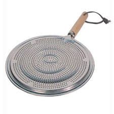 2 x SIMMER RING PAN HOB MAT HEAT DIFFUSER FOR ELECTRIC OR GAS COOKER - SIZE 21cm TWL BRAND