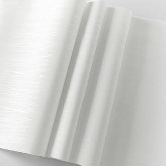 Striped Wallpaper Modern 3D Embossed Wallpapers White Mix Plain Thick Textured Wallpaper for Bedroom Adults Teenager Living Room Lounge Hallway Hall