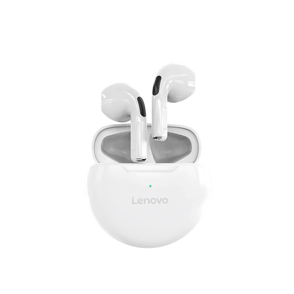 Lenovo LivePods HT38 TWS Wireless Bluetooth Earbuds, Mini Headset, Touch Control 9D Stereo, with Microphone, 30h Battery Life