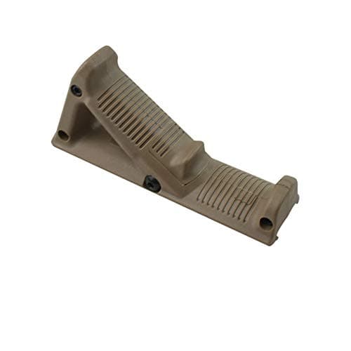 L-Yune, Hand Grip Outdoor Second Generation AFG Angled Foregrip Accessories With Guide Rail For 20mm Nerf Toy G Un Accessories (Color : Tanned)