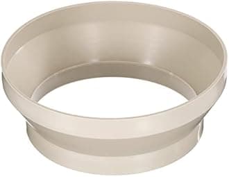 PATIKIL 10" (250mm) to 8" (200mm) Duct Reducer Connector, Heating Cooling Ventilation Tube Fire-Resistant Increaser Adapter Pipe Fitting for Vent System