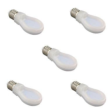 MBMK 5pcs 9W E27 2700K/6500K Flat Shap Light Led Globe Bulb Lamps(AC85-265V) , white