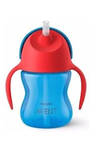 Philips Sipper with Straw 200ml, 9months+ (Blue)