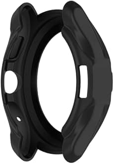 BabyValley Compatible with Ticwatch Pro 5 Smartwatch Case Protective, Silicone Shell Case Cover Replacement Shock-Proof for Ticwatch Pro 5 Accessories (Black)