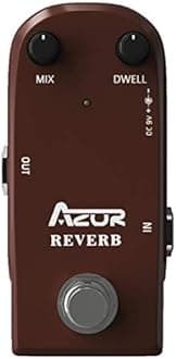 AZOR AP311 Spring Reverb Guitar Effect Pedal with True Bypass Aluminium alloy case