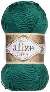 Hand Knitting Yarn 100% Microfiber Acrylic Yarn Alize Diva Silk Effect Thread Crochet Art Lace Craft Lot of 4 skeins 400gr 1532yds (453)
