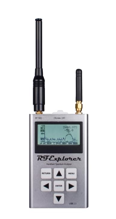 RF Explorer ISM Combo - Handheld Spectrum Analyzer 240-960 MHz and 2.35 – 2.55 GHz, Includes 2.4G and WSUB1G Models
