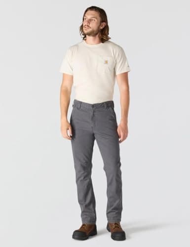 Carhartt Men's Rugged Flex Straight Fit Canvas 5-Pocket Tapered Work Pant