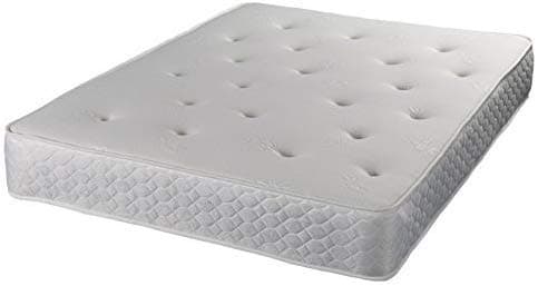 Jumpi Memory foam tufted spring mattress - 4ft6 double