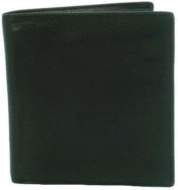 Cashmere Leather Hipster Wallet Blac
