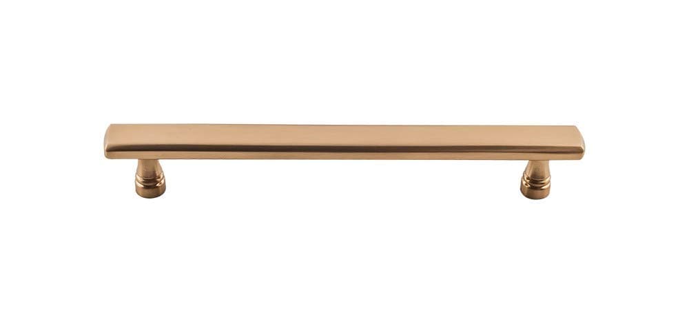 Kingsbridge Pull Color Honey Bronze - Top Knobs 6 5/16” Length Devon Coll Modern Transitional Bar Handle Decorative Kitchen Bath Cabinet Hardware Dresser Bathroom Metal Handle Interior Home