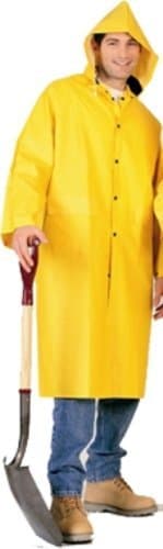Comfitwear PVC Knee Length Raincoat, (Medium)