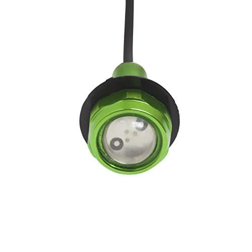 Yak-Power 2-Piece Super Bright LED Button Light Kit - Green