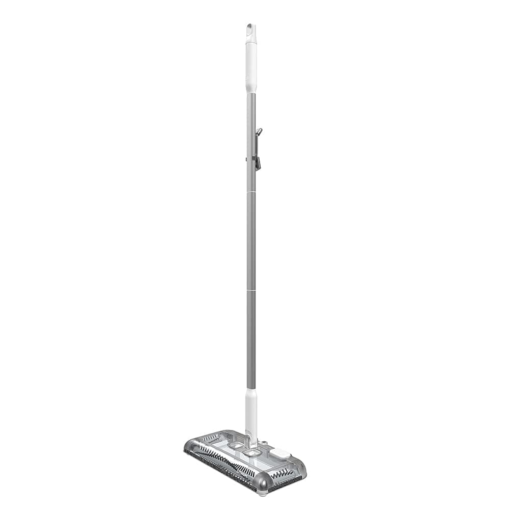 Carpet Sweeper 50 Minute Lithium Floor Sweeper, Multi-Surface Use, Easy One Hand Cleaning, Self Standing, Charger Included (HFS115J10)