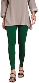 TWIN BIRDS Tailored Cut & Classic Fit Stretchable Viscose Elasthane Fabric Ankle Length Leggings for Women