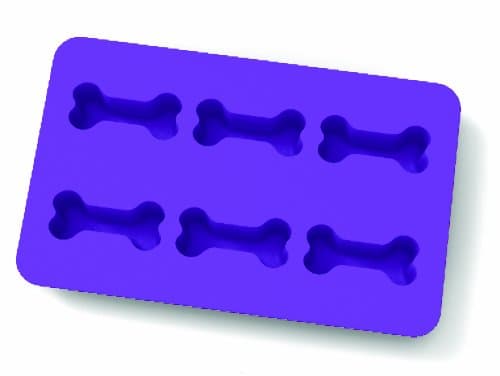 Treat Tray Bone Shape, Purple