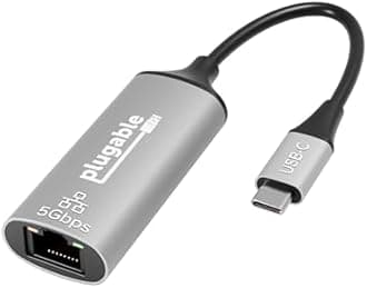 Plugable USB-C 5Gbps Ethernet Adapter