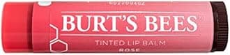 Burt's Bees Tinted Lip Balm, Rose, 0.15 Ounce (Pack of 4)