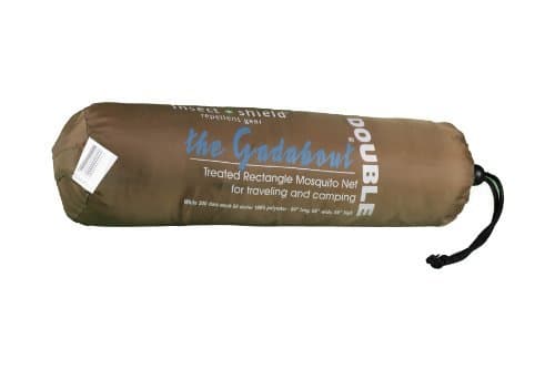 Gadabout Treated Mosquito Net - White Rectangular Double 84" X 66" X 66"