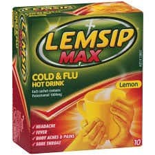 Max Cold & Flu Lemon, 10 Sachets