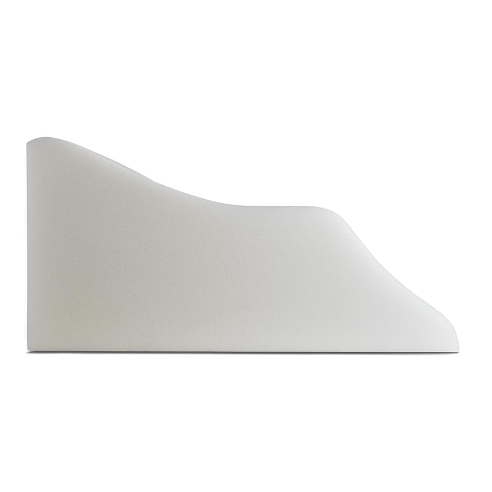 Lounge Doctor Elevating Leg Rest Pillow with Memory Foam, Large, 18 in. Wide, Heather Grey,Uniquely Designed Incline Wedge for Vein Circulation, Leg Swelling, Lymphedema, Leg and Back Pain, Relaxation