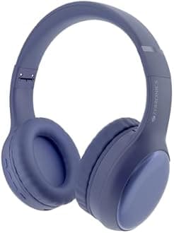 ZEBRONICS Thunder Max Bluetooth Over Ear Headphone with 120*Hrs Playback, 3 EQ Modes, 40mm Bass Driver, Fast Charging, Gaming Mode, Dual Pairing, BT v5.4, AUX, Metallic Finish (Purple)