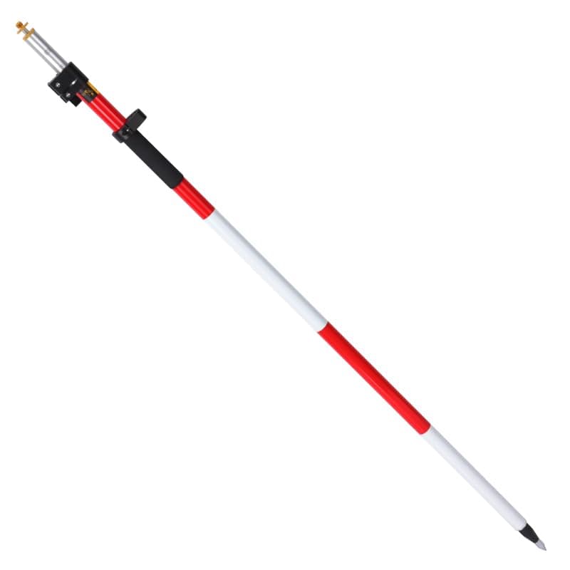 Aluminum Prism Pole with Quick Release Clamp (2.6M)