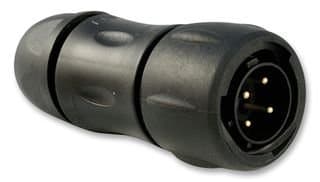 SOURIAU UTS6JC12E4P CONNECTOR, CIRCULAR, PLUG, 4POS, CABLE