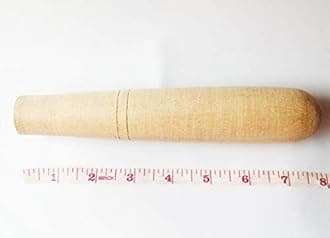 Wooden Mortar 6" Pestle Grinding Herb Garlic Papaya Salad Som Tum Thai Kitchen Tool 1 Set