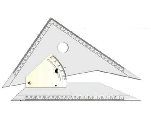 Vishal Adjustable Set Square/Architecture Set Square 30 cm/Adjustable 12” - 6