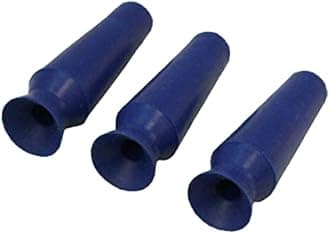 DMV Scleral Cup Large Contact Lens Handler -3 Pack - Inserts and Removes Scleral Contact Lenses and Prosthetic Eyes Dark Blue (Dark Blue)