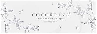 COCORRÍNA Scented Sachet – Set of 3 Black Forest/Cashmere Vanilla/Lavender Thyme - Scented Sachet Bags, Car Air Freshener Scented Gift Sets for Car Drawer