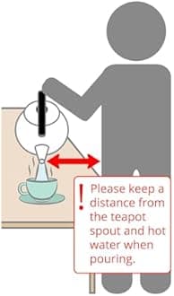 Whistling Tea Kettle for Stove Top Enamel on Steel Teakettle, Supreme Housewares Cactus Design Teapot Water Kettle Cute Kitchen Accessories Teteras (1.6 Quart, Cactus)