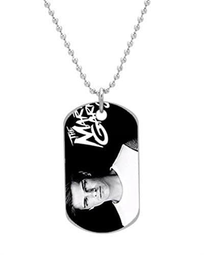 MARTIN GARRIX DJ PRODUCE Custom Cool durable Size 1.2 x 2.1 inches oval alumminum dog tag pet tag ID Necklace Pendant