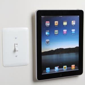 iPad and Tablet Wall Mount System Kit (Mounts in 2 Locations, The Original Damage Free Solution, Universal Mounting, All iPads, Android, & More)