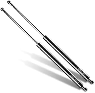 HUOPO 27 inch 150 lb/667 N Gas Struts Shocks 27" Lift Support for Tonneau Cover Truck Undercover Replacement Parts Travel Trailer Hatch Camper Awning Trap Door,2pcs