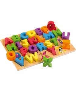 Tildo Wooden ABC Board