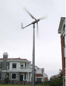 GOWE 3KW grid tie wind turbine generator