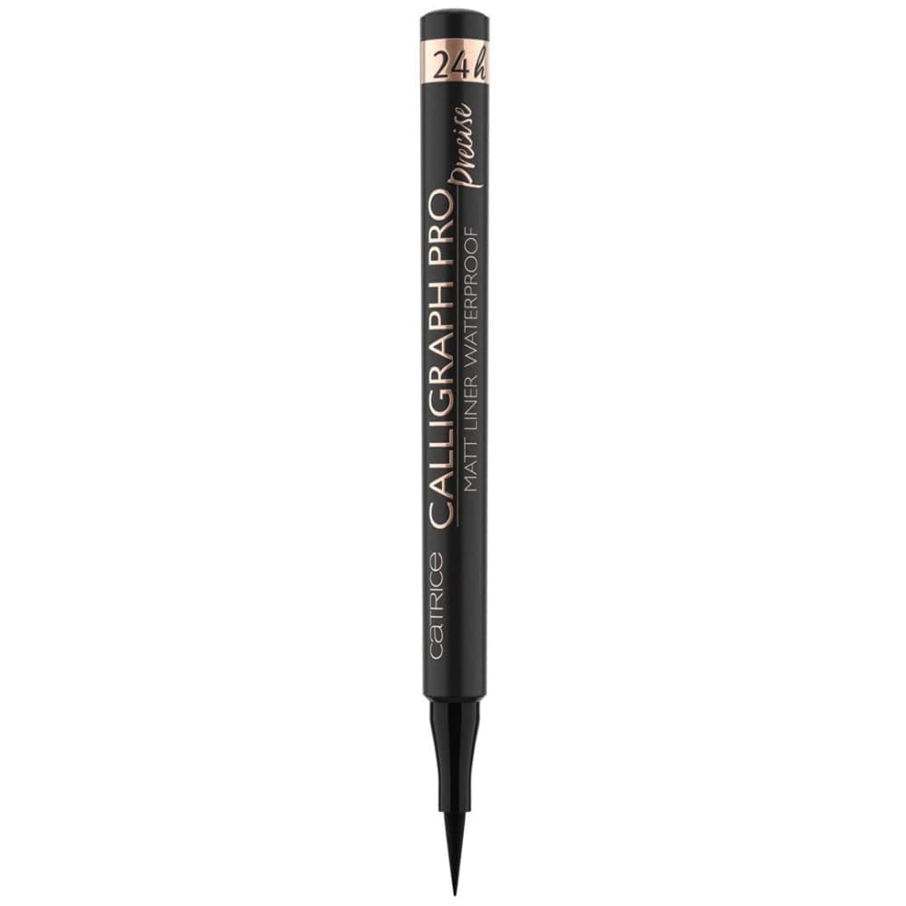 Catrice Calligraph Pro Precise 24H Matt Liner Waterproof, 010 Intense Black, 1.2 Ml