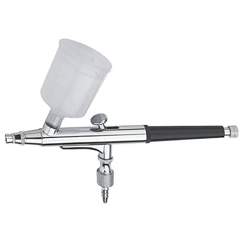 Royalmax Multi-Purpose Model AB-131 Airbrush Kit, 0.3 mm Nozzle Dual-Action Gravity Feed Airbrush with a 2/3 oz Cup and a 4/3 oz Cup