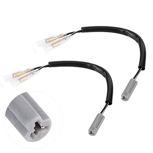 Turn Wire Plugs Indicator Adapter Cable for Motorcycle Motorcycle Turn Wiring Adapter Plug 7.5in Turn Wiring Adapter Plug Motorcycle Parts Replacement for YZF‑R6 YZF‑R1 FZ6 FZ10