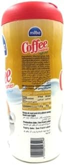 Milba Coffee Creame, 400 grams (Pack of 2)
