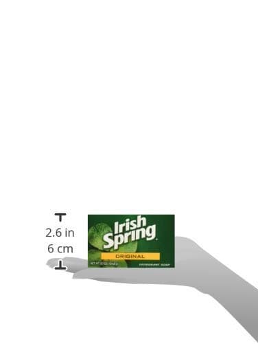 Irish Spring Original Deodorant Bar Soap, 3.20 oz bars, 2 ea