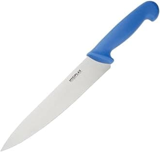 Chefs Knife 21.8 cm/ 8.5 inch Blade, Blue, Weight: 160 grams, Stainless Steel, Colour Coded Handle - Blue for Raw Fish, Ultra Sharp Kitchen Knife, Professional & Home, C851