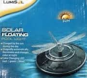 Solar Color Dragonfly Pool Light