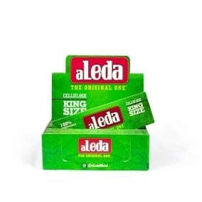 aLeda King Size Transparent Rolling Papers 1 Box (40 x 40 CM)
