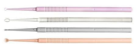 Miltex Disposable Ear Curettes, Spoon Tip, Box/50