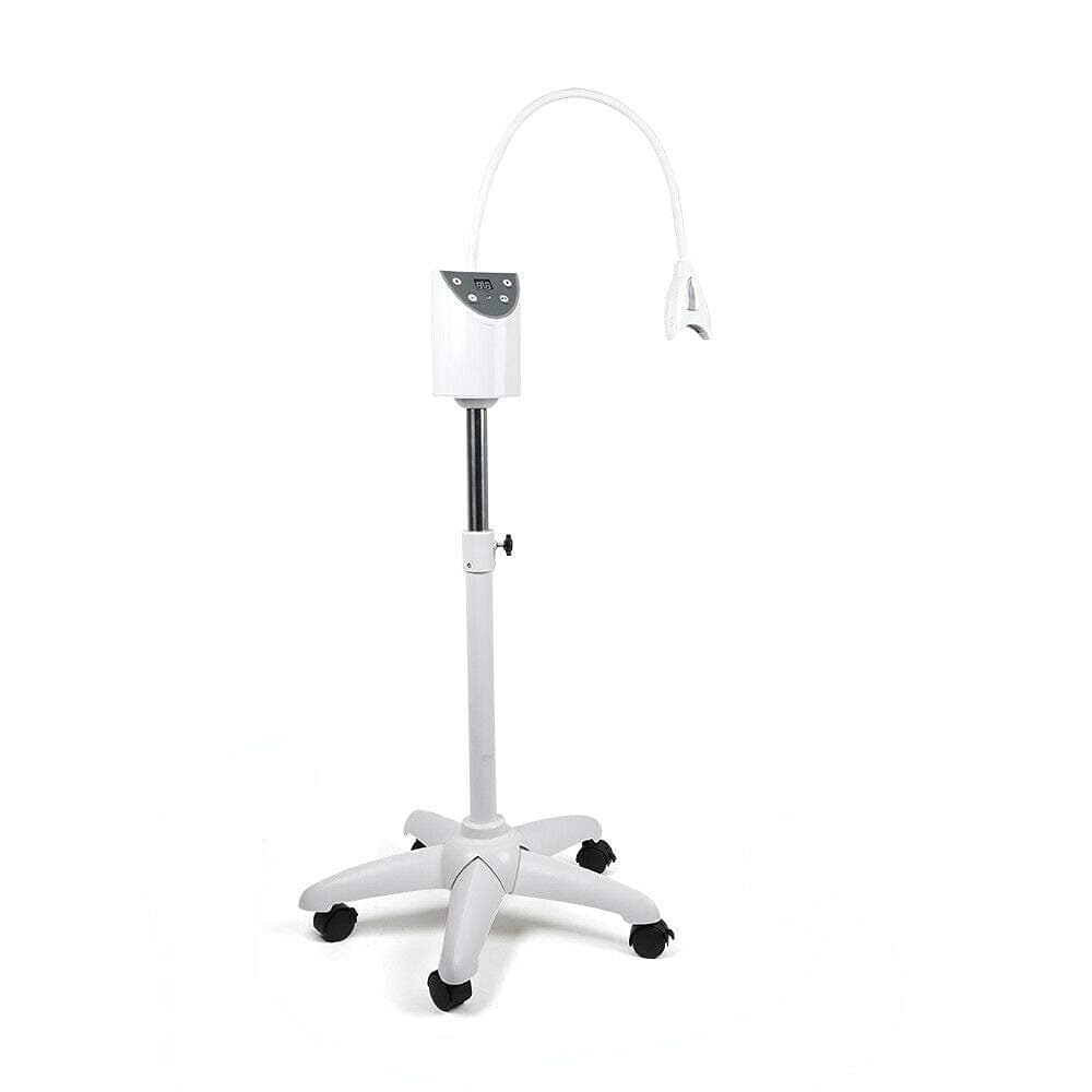 Professional Mobile LED Teeth Whitening Machine - 3-Mode High-Speed Dental Bleaching Lamp with Digital Timer, Multi-Arch Teeth Whitener Machine for Dentists, Clinics, Salons, Home Use