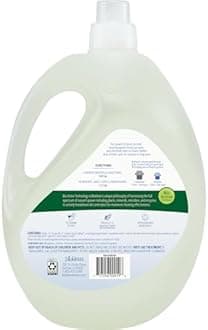 (4440ml (Pack of 1), Free & Clear) - Biokleen Laundry Detergent Liquid, Concentrated, Eco-Friendly, Non-Toxic, Plant-Based, No Artificial Fragrance or Preservatives, Free & Clear, Unscented, 4440mls - 300 HE Loads/150 Standard Loads